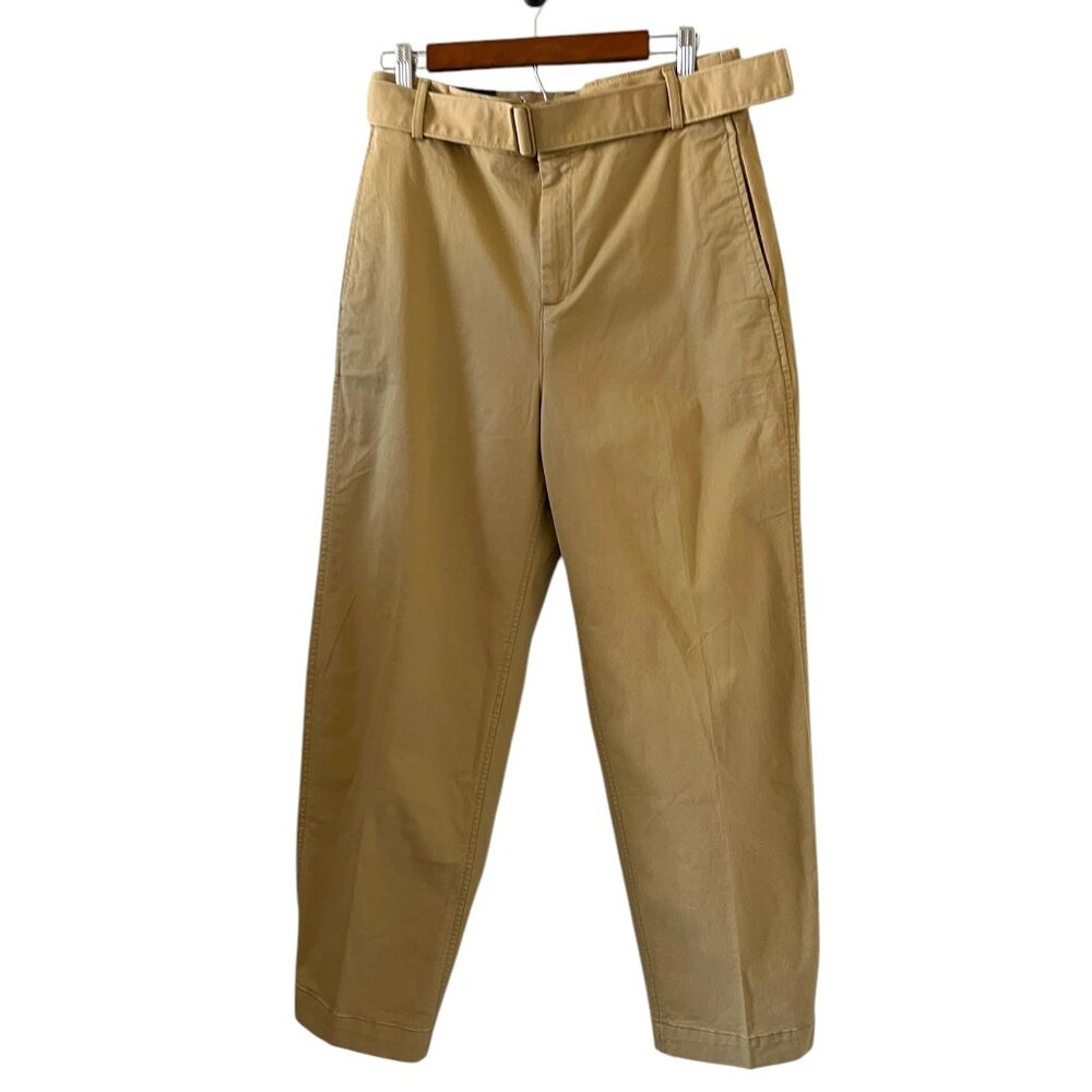 Banana Republic NEW Ultra High-Rise Classic Chino Pants In Tan/Khaki Size 10